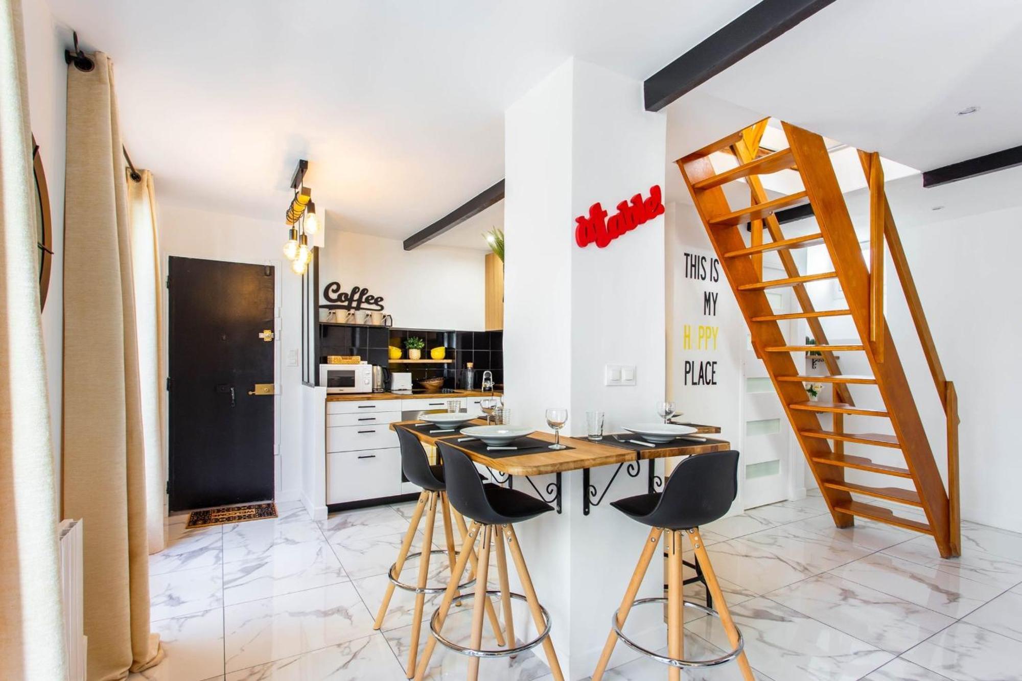 Exquisite Duplex - 6p - Montorgueil Appartement *