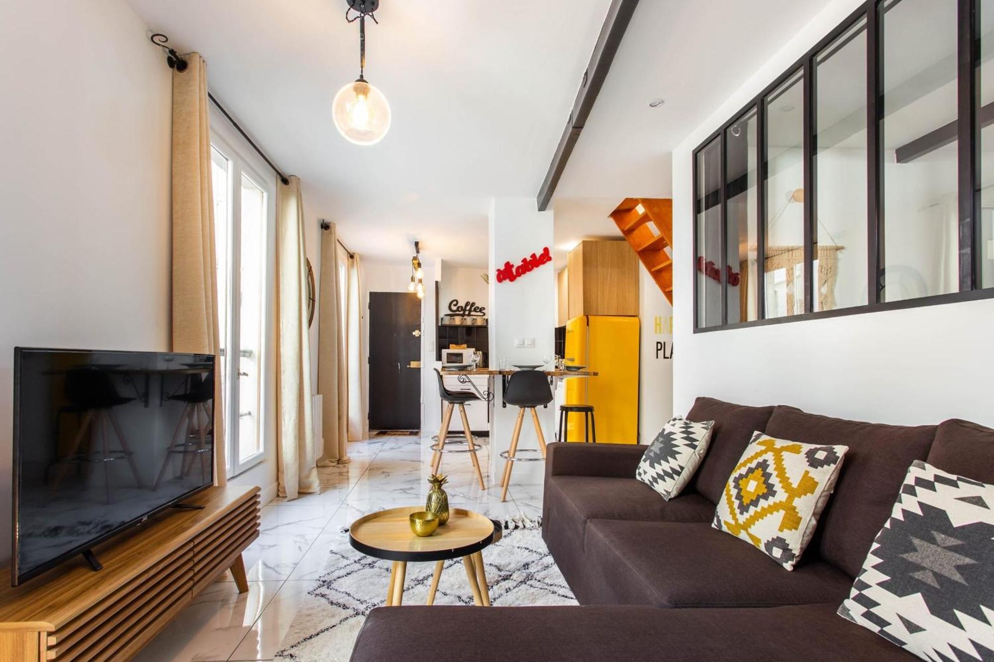 Exquisite Duplex - 6p - Montorgueil Appartement *